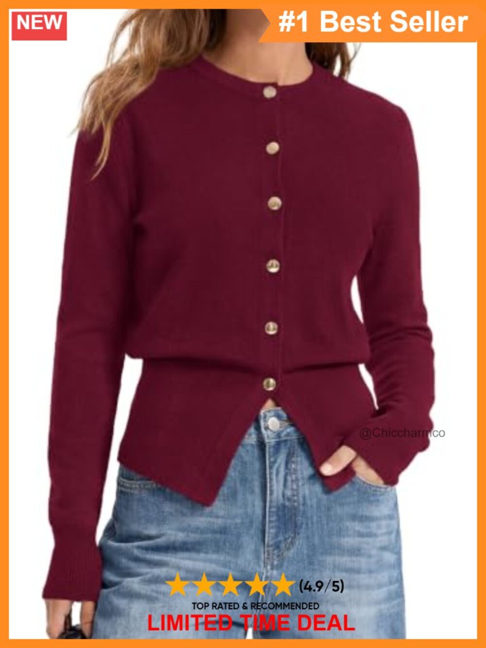 Knit Cardigan Sweaters Cinched Waist Tops Long Sleeve